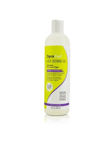 데바컬 데바 라이트 디파이닝 젤 부드러운 고정 노 크런치 스타일러 디파인 컨트롤 355ml