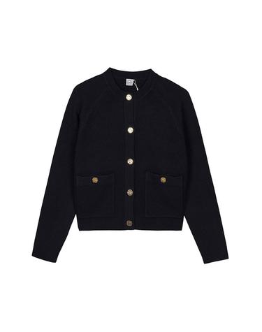 [토템] FW25 여성 해머드 버튼 가디건 254WRT4357YA0126 001