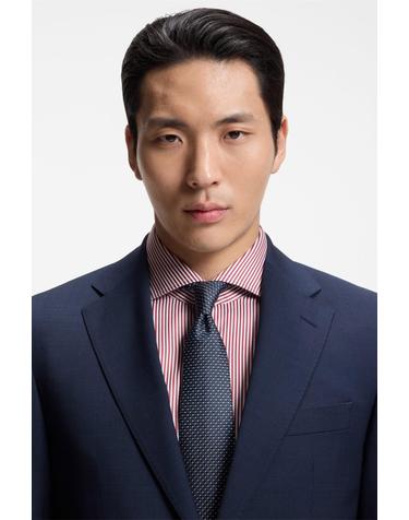 [공식] 마이크로 패턴 실크 블렌드 넥타이 50566654_404