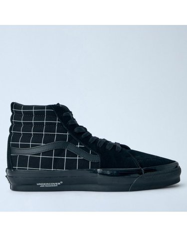[해외직구] 26 FW OTW by x 언더커버 Sk8 Hi 체크 블랙 스니커즈 VN000Z10BLK1