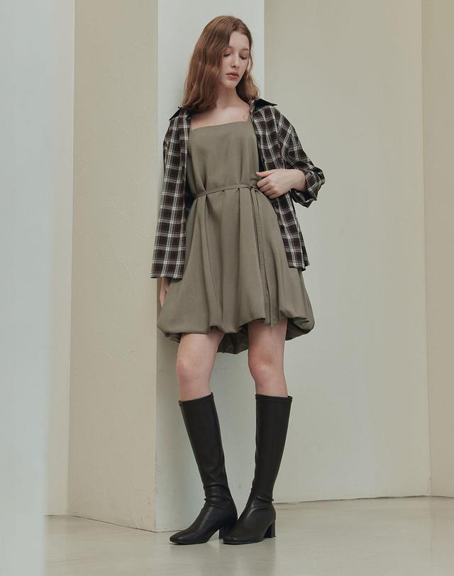 제로스트릿 벌룬 원피스 / 모카무스 착용컷