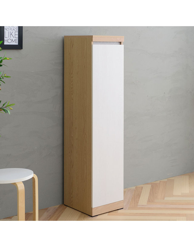 벨리카가구 돌체 틈새 수납장 30cm 폭좁은 냉장고 주방 베란다 거울 얇은 그릇장 슬림 다용도실 착용컷