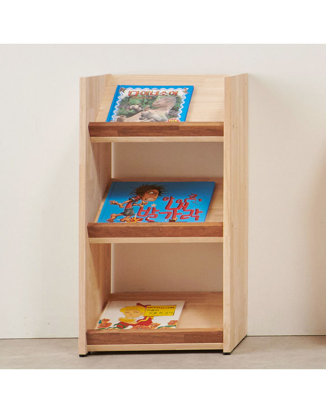 벨리카가구 스튜 아기 전면 유아 책장 3단 4단 착용컷