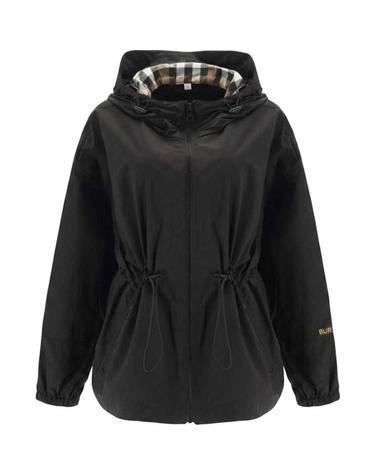 (당일) 25SS 버버리 BIRLEY 벌리 블랙 여성 후드 자켓 8113654 1