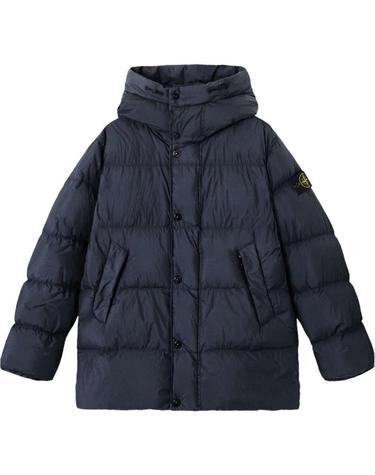 (당일) 25FW 스톤 아일랜드 크링클 랩스 NY 리사이클 나일론 네이비 패딩 자켓 K2S1 54100012 S0A23 V0020