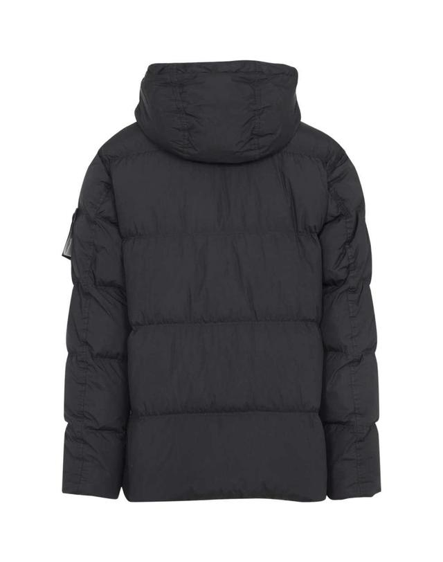스톤아일랜드 (당일) 25FW 스톤 아일랜드 크링클랩스 NY 리사이클 나일론 그레이 패딩 자켓 K2S1 54100011 S0A23 V0062 착용컷