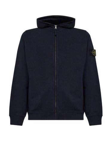 (당일) 26SS 스톤 아일랜드 와펜 패치 네이비 후드 티셔츠 L1S15 6100032 S0060 V0020