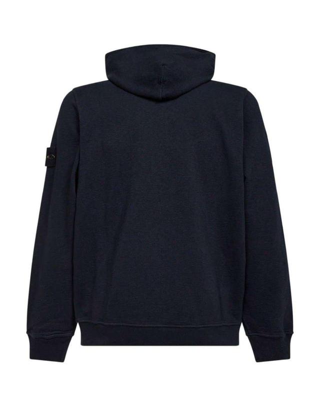 스톤아일랜드 (당일) 26SS 스톤 아일랜드 와펜 패치 네이비 후드 티셔츠 L1S15 6100032 S0060 V0020 착용컷