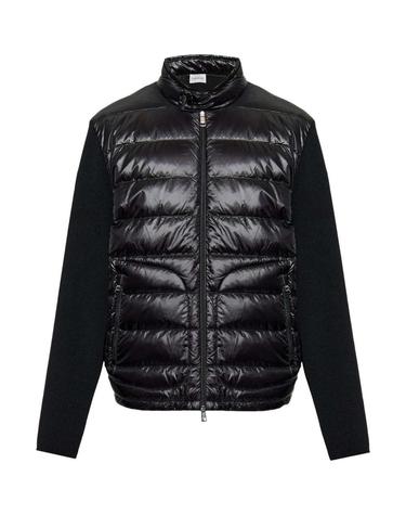 (당일) 25SS 몽클레어 로고 블랙 패딩 가디건 K1091 9B00016 M1131 999