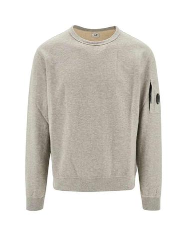(당일) 25SS CP 컴퍼니 라이트 폴리스 렌즈 그레이 멜란지 맨투맨 18CMSS019A002246GM94