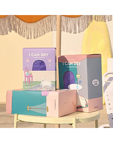 도그아띠 I can dry 강아지 수건 (M/L)
