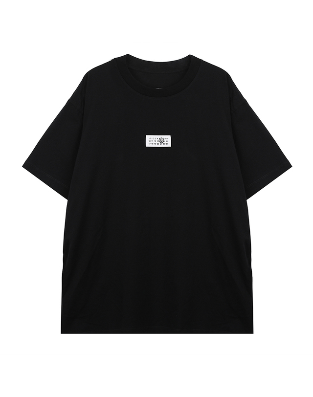 메종 마르지엘라 엠엠식스 메종마르지엘라 뉴머릭 반팔 티셔츠 SH0GC0033S24312-900 착용컷