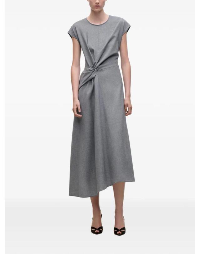 빅토리아 베컴 [해외직구] 26 FW 빅토리아베컴 Aria twisted midi dress 1426WDR007292H TP458722288 착용컷