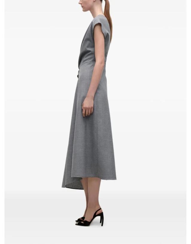 빅토리아 베컴 [해외직구] 26 FW 빅토리아베컴 Aria twisted midi dress 1426WDR007292H TP458722288 착용컷
