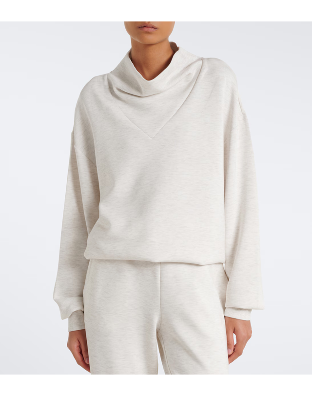 발리 [해외직구] 26 FW Varley Betsy 드레이프 저지 스웨트셔츠 TP581951812 착용컷