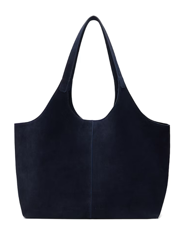 [해외직구] 26 FW 에스더 에크메 네이비 XL 카바스 서플 토트백 262239F049000