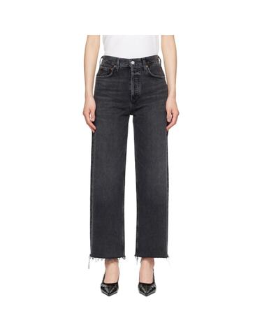 [해외직구] 26 FW 에이골디 블랙 렌 데님 진 262214F069002