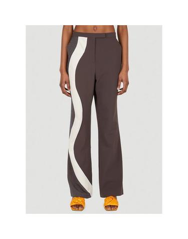 [해외직구] 26 FW 알루왈리아 Expressive 웨이드 사이드 WSS22AHL19 TROUSER WOOL