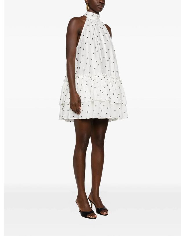 에이지 [해외직구] Aje Amily polka dot tiered mini dress 12269052002568 TP725677766 착용컷