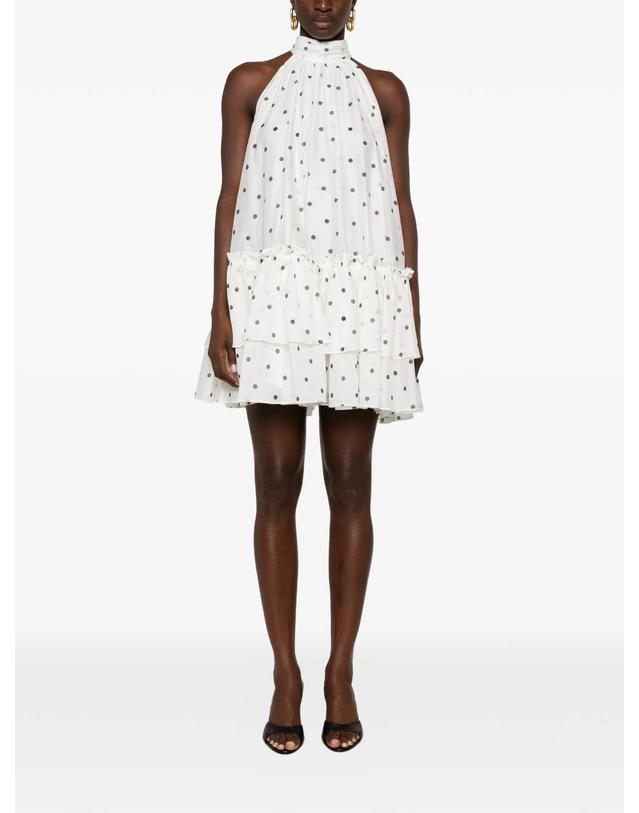 에이지 [해외직구] Aje Amily polka dot tiered mini dress 12269052002568 TP725677766 착용컷