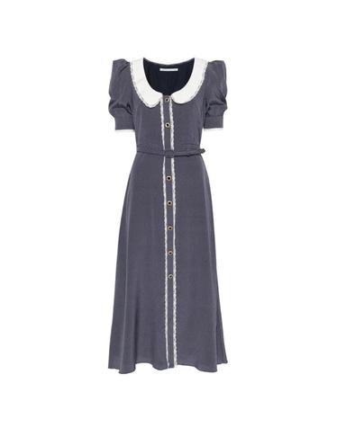 [해외직구] 26 FW 알렉산드라리치 폴카 도트 미디 드레스 FABX4383F4819 TP456690440