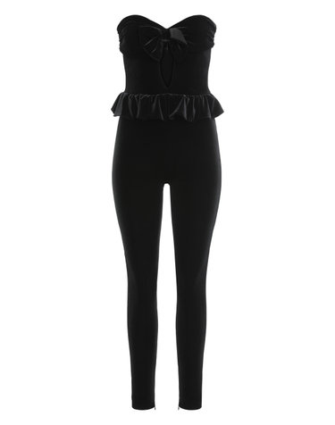 알레산드라리치 [해외직구] 24FW 알렉산드라리치 점프수트 in 벨벳 FABX39100900 TP575796125