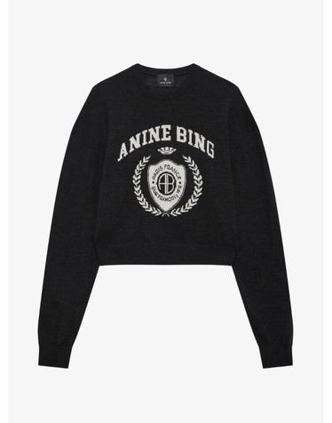 [해외직구] 26 FW 애니빙 Mia sweater   charcoal A0912751 TP459229991