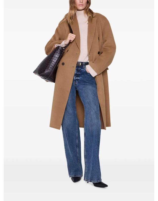 애니빙 [해외직구] 26 FW 애니빙 Sana coat camel cashmere blend A0112700BWN17 TP459408855 착용컷