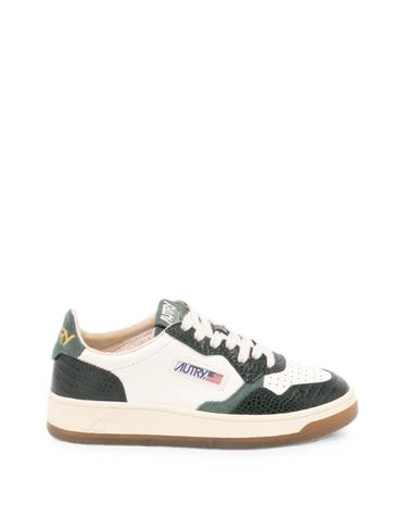 [해외직구] 26 FW 오트리 메달리스트 크로커다일 이펙트 스니커즈 AULWCZ02 TP458244600