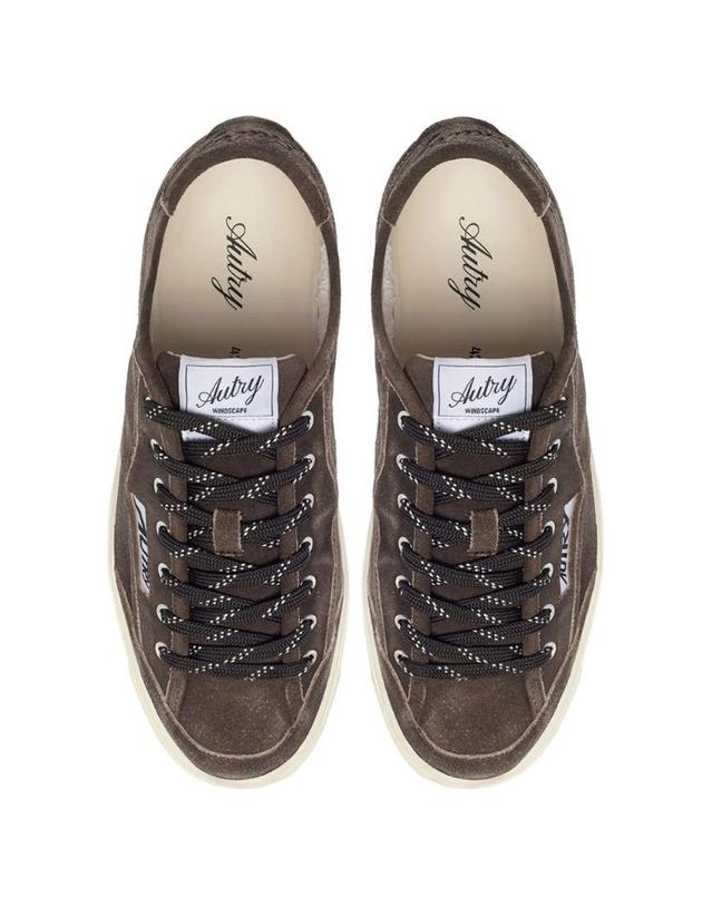 오트리 [해외직구] 26FW 오트리 스니커즈 WINDSCAPE 로우 IN SUEDE MUSTANG SCLMKQ02MUSTANG TP582116910 착용컷