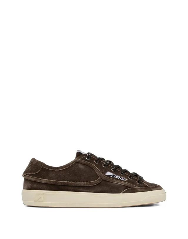 오트리 [해외직구] 26FW 오트리 스니커즈 WINDSCAPE 로우 IN SUEDE MUSTANG SCLMKQ02MUSTANG TP582116910 착용컷