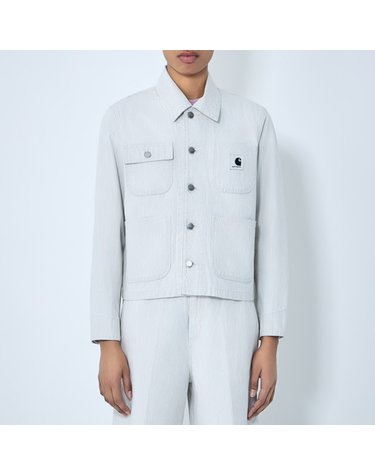 [해외직구] 26 FW 칼하트 윕 W Mercer 머써 멀티플 포켓 스트라이프 초어 자켓 I036511 3OK35 03