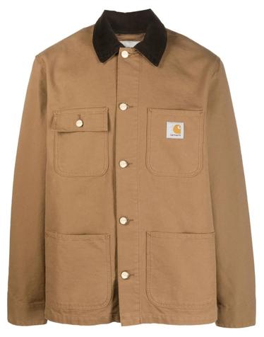 [해외직구] 칼하트 Michigan Coat corduroy collar logo patch jacket 12219427356936 TP725278240