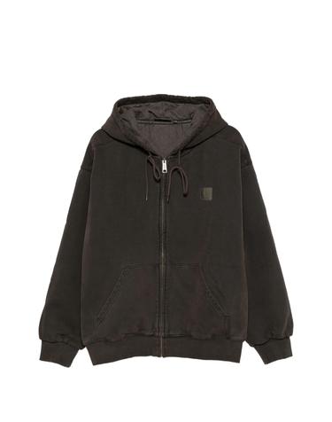 [해외직구] 칼하트 Vista logo patch zip up hoodie 12317308944648 TP725625511