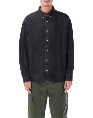 [해외직구] 25FW CARHARTT 칼하트 L S Lucas 데님 셔츠 I0345258906 TP573029914