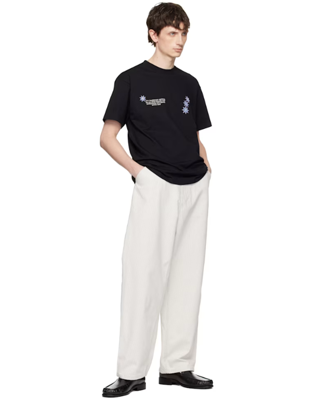 칼하트 [해외직구] 칼하트 블랙 C 트립 티셔츠 I036233 TP872888348 착용컷