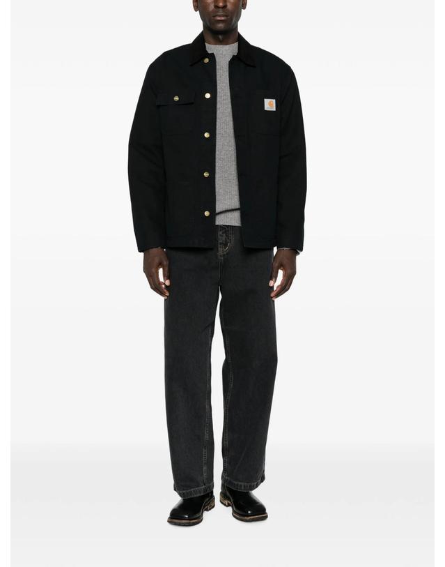 칼하트 [해외직구] 칼하트 Michigan corduroy collar logo patch jacket 12236704186632 TP725338652 착용컷