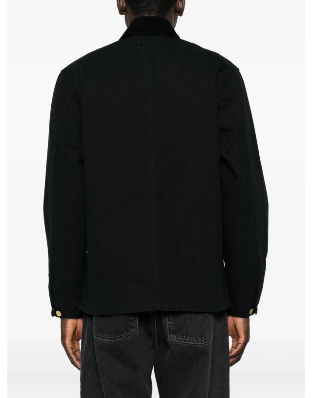 칼하트 [해외직구] 칼하트 Michigan corduroy collar logo patch jacket 12236704186632 TP725338652 착용컷