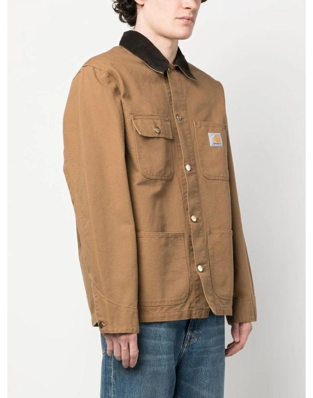 칼하트 [해외직구] 칼하트 Michigan Coat corduroy collar logo patch jacket 12219427356936 TP725278240 착용컷