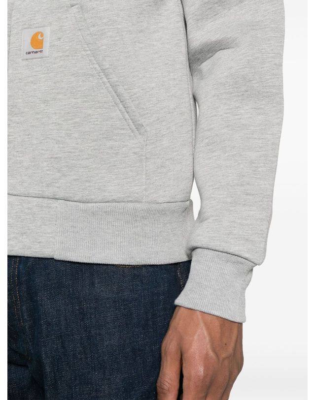 칼하트 [해외직구] 25FW CARHARTT Grey 폴리에스터 앤 코튼 Car Lux 후드 자켓 I0329350GKXX TP575938108 착용컷