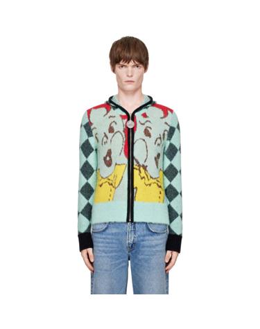 [해외직구] 26 FW 초포바 로위나 블루 해피 걸 후드티 262529M202010