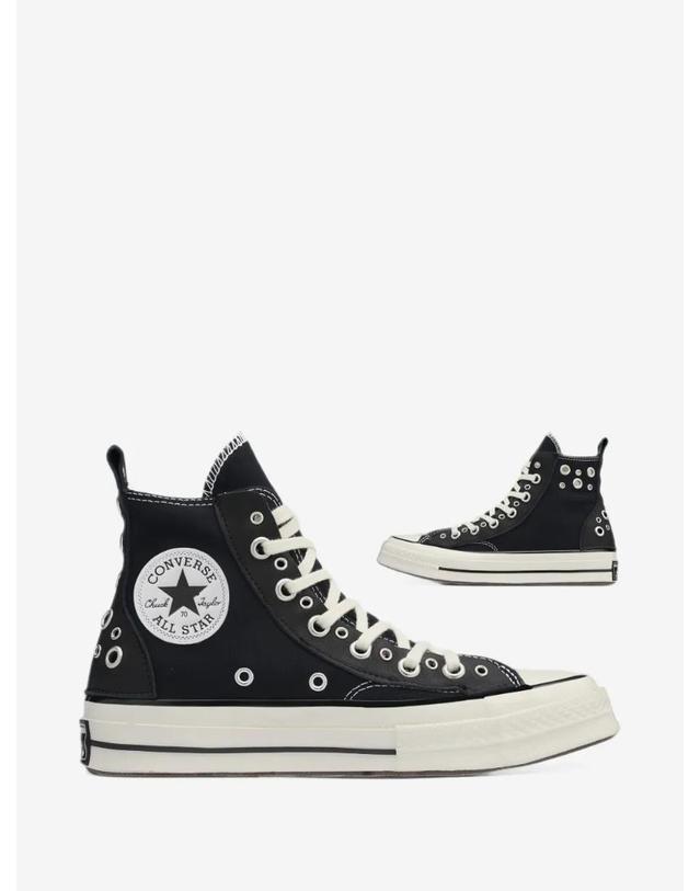 컨버스 [해외직구] 26 FW 컨버스 Chuck 70 eyelet embellished sneakers A24270C001 TP459285592 착용컷