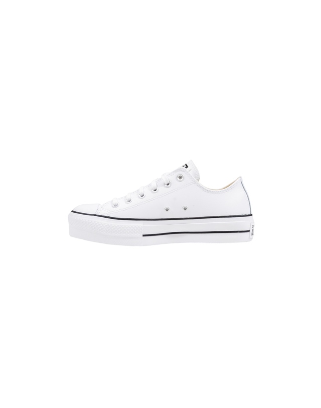 컨버스 [해외직구] 컨버스 Chuck Taylor All 스타 플랫폼 클린 레더 561680C 561680CWHITEBLACK TP575769621 착용컷