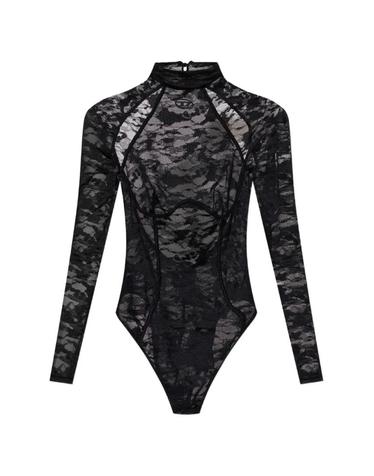 [해외직구] 26 FW 디젤 비비안 Utlt 레이스 오픈 백 바디수트 A225720DRAK TP455589822