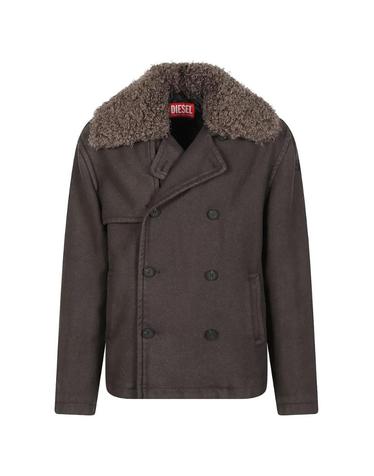 [해외직구] 26 FW 디젤 시어링 칼라 더블 브레스티드 재킷 A239920QMCH TP459287318
