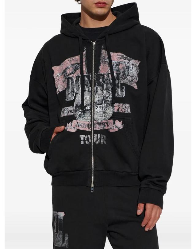디젤 [해외직구] 26 FW 디젤 sweatshirt S WILL Zip A264790DFBM TP458677054 착용컷