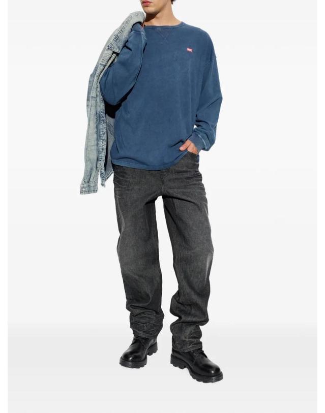디젤 [해외직구] 26 FW 디젤 T shirt T BOXT LS RAW A229200AGBY TP458719811 착용컷
