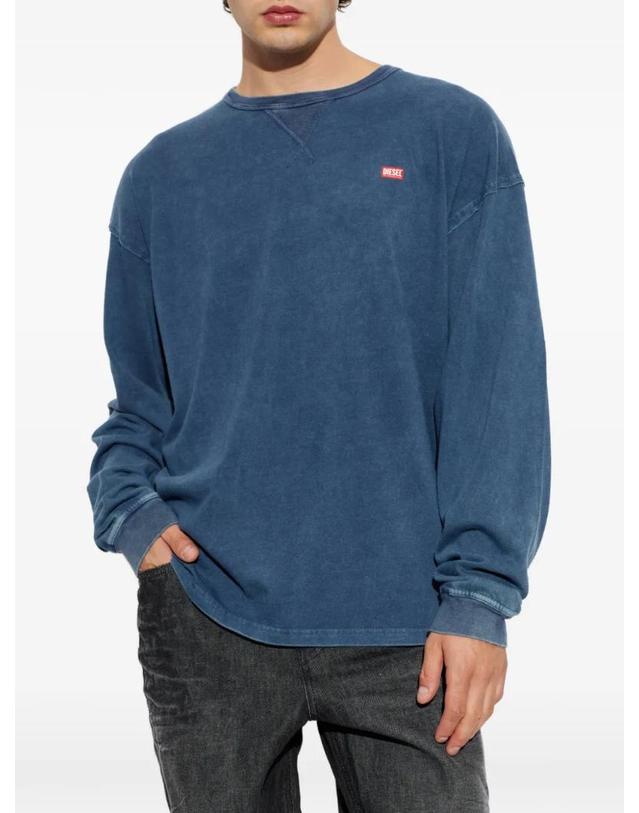 디젤 [해외직구] 26 FW 디젤 T shirt T BOXT LS RAW A229200AGBY TP458719811 착용컷