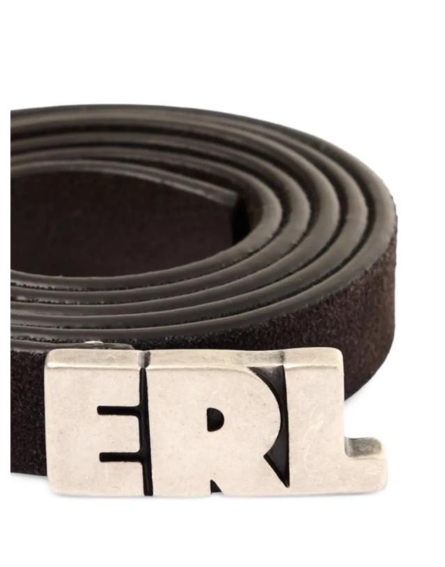 이알엘 [해외직구] 26 FW ERL 디스트레스드 레더 벨트 ERL13K024 TP458638478 착용컷