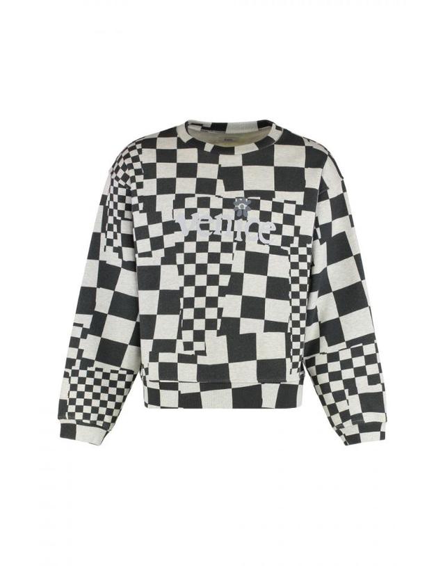 이알엘 [해외직구] 25FW 이알엘 코튼 크루 넥 스웨트 셔츠 이알엘08T023CHECKER TP580099233 착용컷